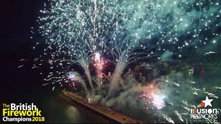 Plymouth British Firework Championships 2018 - Illusion Fireworks Winning DIsplay