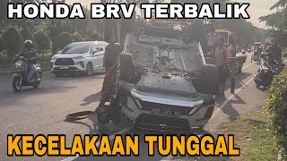 KECELAKAAN TUNGGAL HONDA BRV DI BALI