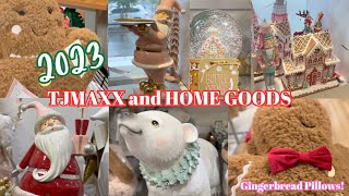 2023 TJMAXX AND HOME GOODS | CHRISTMAS SHOP WITH ME 🎄❤️