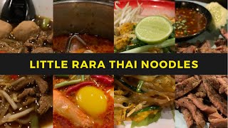 LITTLE RARA | Delicious Tom Yum, Pad Thai, Beef Noodles | Thai Streetfood in Kuala Lumpur, Malaysia!