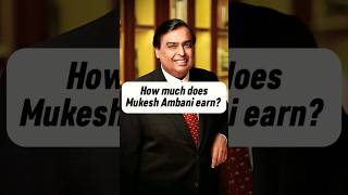 The income of Mukesh Ambani | Who next? 🤔