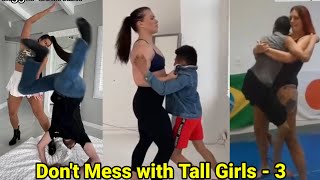 Don't Mess with Tall Girls - 3 | tall woman short man | tall girl lift carry men