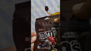 M&M Chocolate Experiment||loating Letter M with M and M candy Experiment #MyBloopers #shorts #short