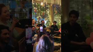 Asma Abbas singing on grand daughter's aqeeqa #zaranoorabbas #asmaabbas #shorts