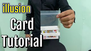 Illusion Card Magic Gimmick