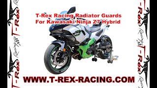 T-Rex Racing Radiator Guards For Kawasaki Ninja Z7 Hybrid