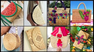 Designers STRAW Bags For Summer / Wicker Bags The Most Romantic And Stylish