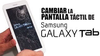 Cambiar la pantalla de tablet Samsung