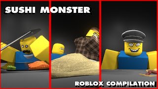 Sushi Monsters roblox animation meme compilation 2