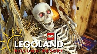 Halloween at Legoland Amusement Park in Billund Denmark