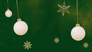 Christmas & New Year Background Animation Green Screen Particles Moving | New Year Green Screen | 4K