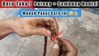 Lebih Cepat Potong & Sambung Rantai Sepeda Pakai Cara Ini