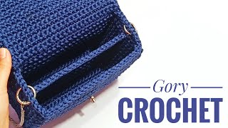 شنطة كروشيه بجزئين من الداخلCrochet bag/Bolso de ganchillo/Bolsa de crochêСумка крючком/tığ işiçanta