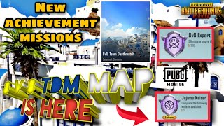 8 VS 8 NEW ((TDM MAP IS HERE)) SANTORINI || NEW ACHIEVEMENT MISSIONS || PUBG/BGMI | MIRZA GAMER71