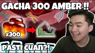 Gacha 300 Amber Block!! Cuan Banyak Kah?? | Growtopia Gacha Profit 2023