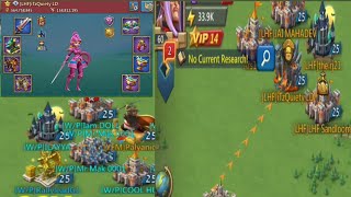 F2P FIGHTS ep:-3(Rescue Mission 🪤🆘)| Lords Mobile| Solo trap baiting | Jeevan611