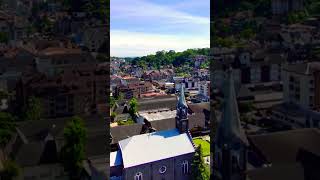 Voo de Drone Igreja Matriz São Pedro na Cidade de Gramado RS #gramado #shots #viral #riograndedosul