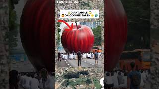 Giant Apple is Real Found on📍Google Earth #googleearth #googlemaps #googlestreetview