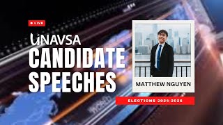 2024 Elections Speeches 🗳️ Meet Presidential Candidate Matthew Nguyen