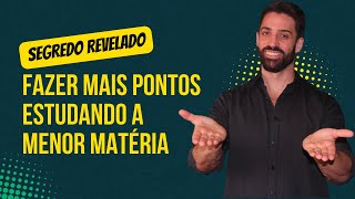 Usando o erro da banca ao seu favor - Descubra segredo da maior nota na menor matéria