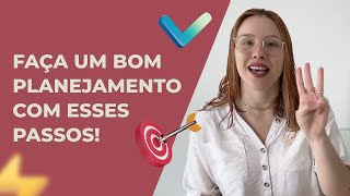 3 PASSOS para fazer um bom PLANEJAMENTO de SOCIAL MEDIA | O que é preciso para ter resultados.