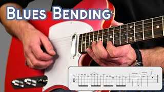 Blues Bending Licks 11 [Intermediate/Advanced] with BACKING TRACK