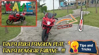 Cara MUDAH pasang Winglet tanpa buka Pangkon Plat !!!