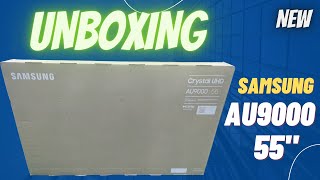 🔥How To | Unboxing & First Look |Samsung AU9000 55" 4K UHD SMART TV I Online TV Services