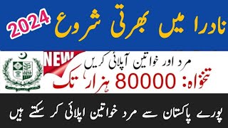 Nadra New Jobs 2024 | National Database & Registration Authority (NADRA) Jobs 2024 Apply Now