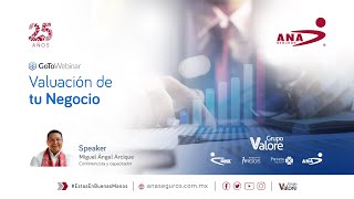 Revive el Webinar: "Valuación de tu Negocio"