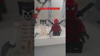 How to Build Lego Skeleton Wolverine #lego #marvel #deadpool3 #shorts #wolverine #lfg