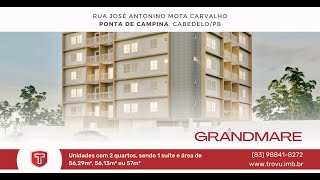 Grandmare - Apartamentos com 2 dormitórios à venda - Ponta de Campina - Cabedelo/PB