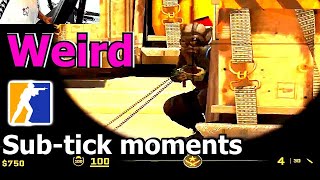 Weird CS2 Sub-tick moments.. (Hitreg Fails)