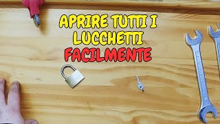 Chiavi Perse: Trucco per Aprire Lucchetti RAPIDAMENTE