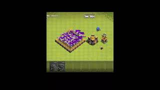 100 Skeletons V/S Max Golem | coc funny shrots | #shrots #coc #clashofclans