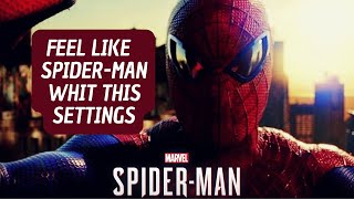 Feel like SPIDER-MAN! Which of these SETTINGS is more IMMERSIVE? Fovs Comparison - Spider-Man PC