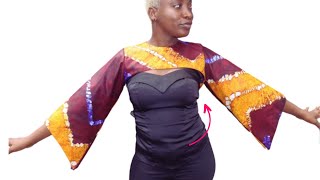 DIY: How To Cut & Sew A Stylish Detachable Yoke Blouse With Sleeves