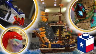 BEST LEGO MOCS at BRICK RODEO 2021! Republic Gunship, Sea Serpent, Wizard Tower and MORE!