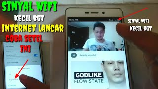 Sinyal WiFi kecil  Internet Lancar/Ini Caranya