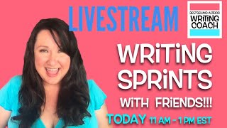 Let's Write! Word Sprints Livestream Today!