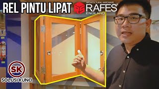 THE BEST REL PINTU LIPAT FOLDING DOOR RAFES ENGLAND | CUSTOM SESUAI KEBUTUHAN