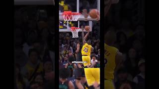 LeBron James BLOCK Jordan Poole😱 #shorts