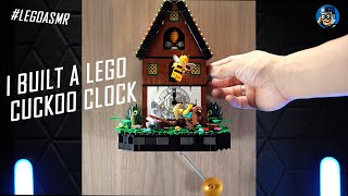 I built a #LEGO cuckoo clock and it's fun to play with.