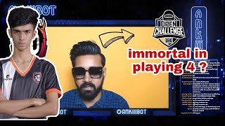 @AnkiiiBOT talk about immortal in xo playing 4 in bmoc ? 🇮🇳