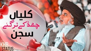 Allama Khadim Hussain Rizvi | Best Emotional status |TLP Whatsapp Status | #Shorts