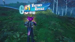 First ever win with Madkat Rubius Fortnite C5 S4 Gameplay