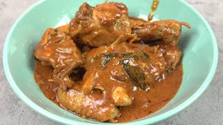 Gulai Ayam Tanpa Santan | Cara Paling Mudah Dan Sedap