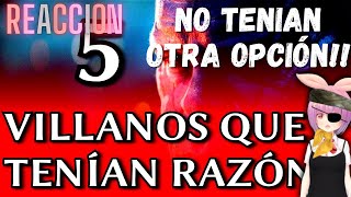 REACCION A Jexs "🔻5 VILLANOS QUE TENÍAN RAZÓN ~Sommer 🔻" #vtuber #matrix