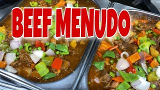 HOW TO COOK BEEF MENUDO | kaputol vlog