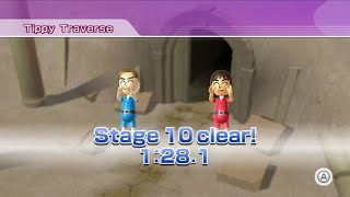 Wii Party | Tippy Traverse Challenge | Stage 10/All Stages (TAS)